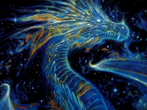 blue dragon 1024 desktop picture